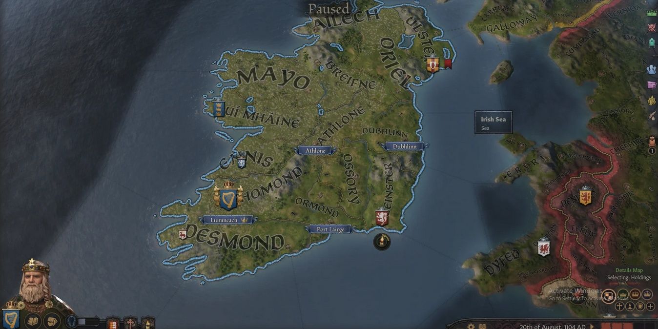 Irlanda in Crusader Kings 3