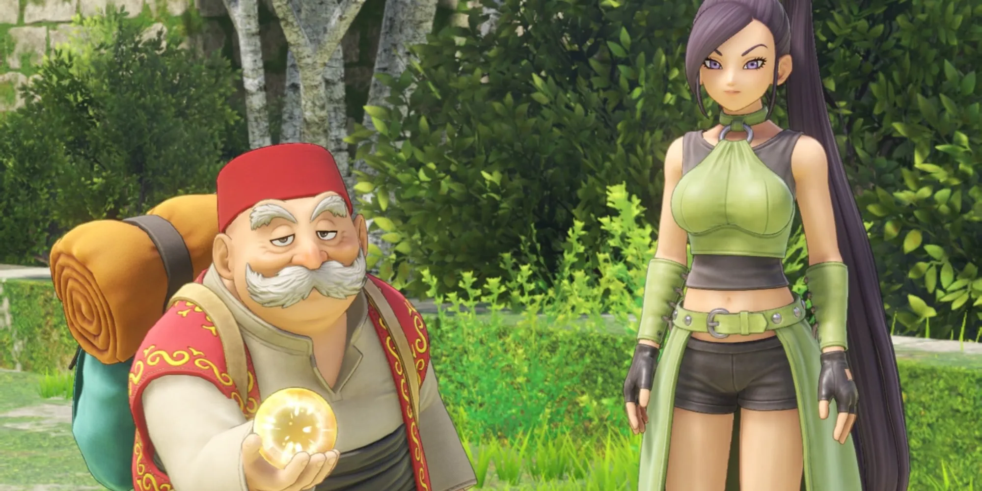 Rab e Jade em Dragon Quest 11