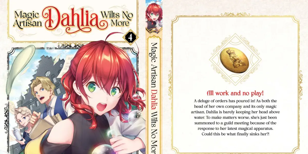 Magic Artisan Dahlia Wilts No More manga cover