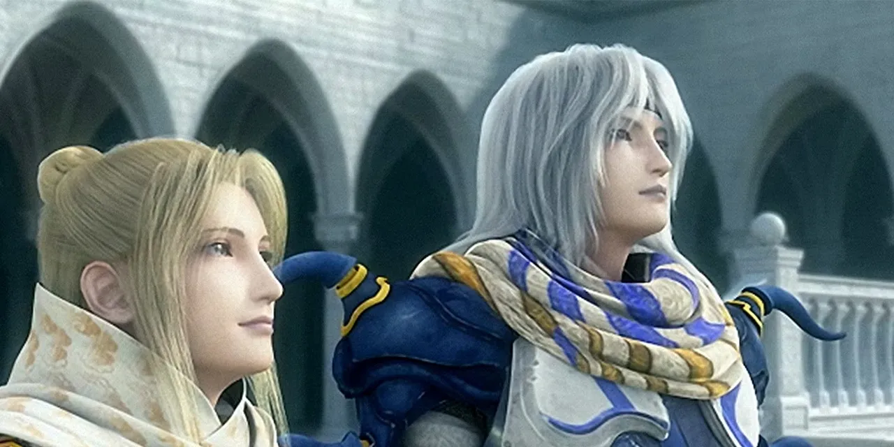 FF_0009_Cecil & Rosa (Final Fantasy IV)