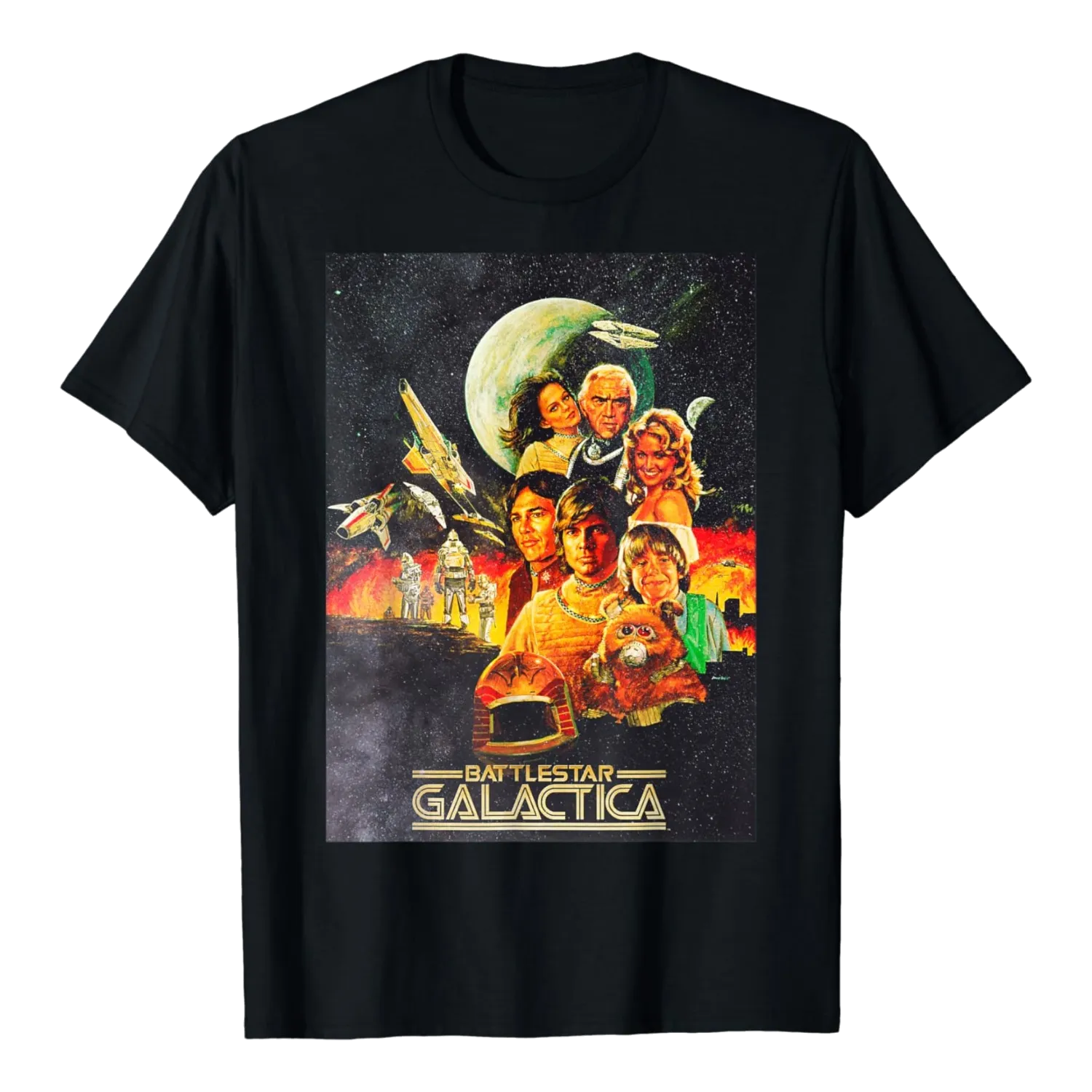 Camiseta vintage de Battlestar Galactica