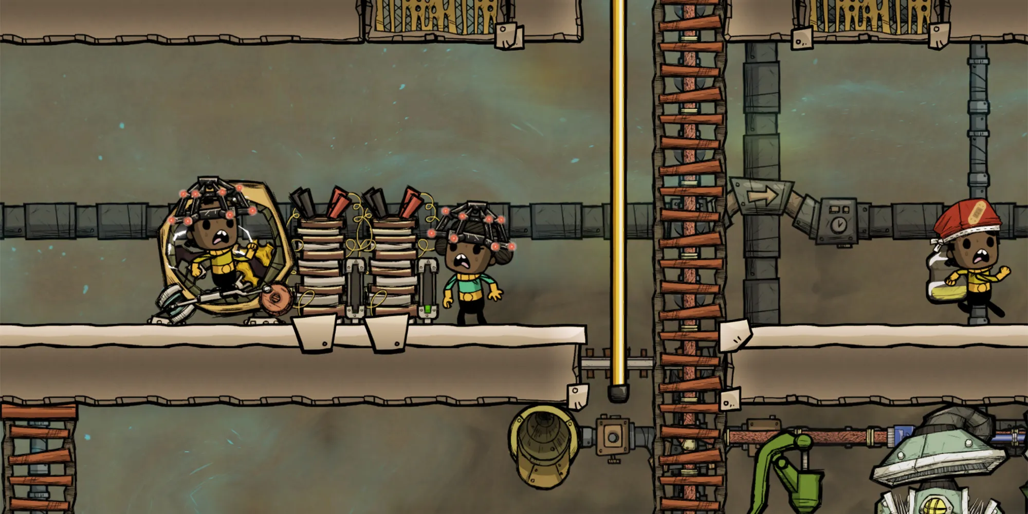 Oxygen Not Included 手動発電機