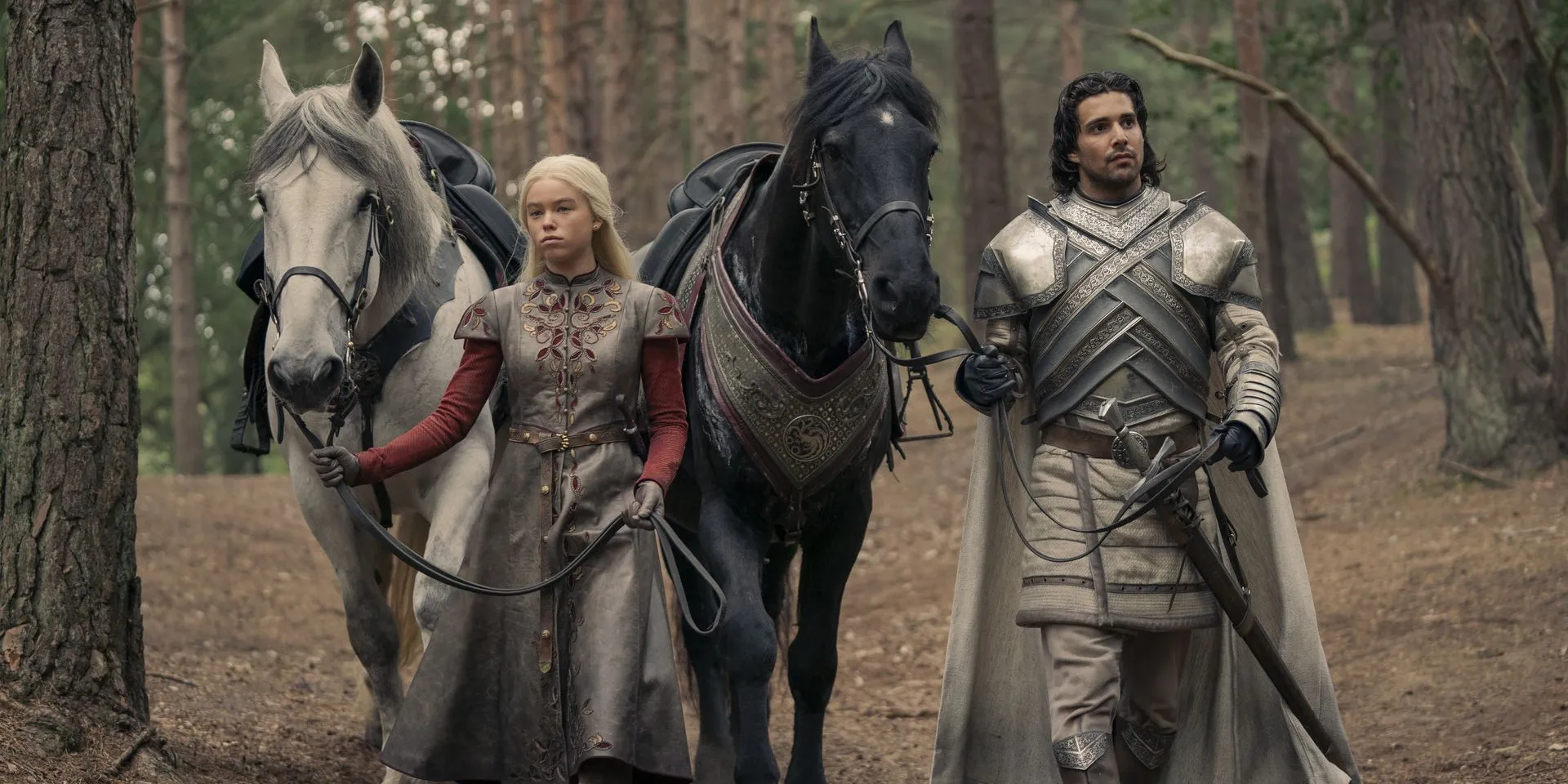 Criston Cole y Rhaenyra Targaryen