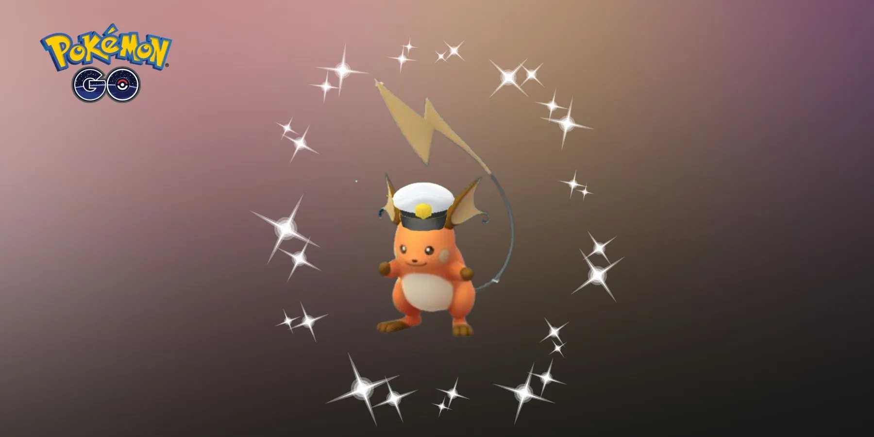 Raichu Casquette Capitaine Brillant dans Pokémon GO