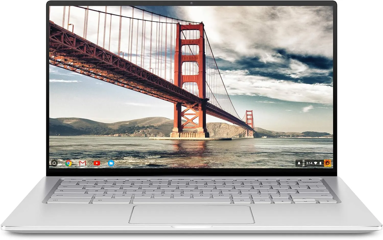 ASUS Chromebook Flip C434 2-In-1 Laptop触摸屏