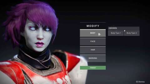 Personalizzazione dei personaggi di Destiny 2
