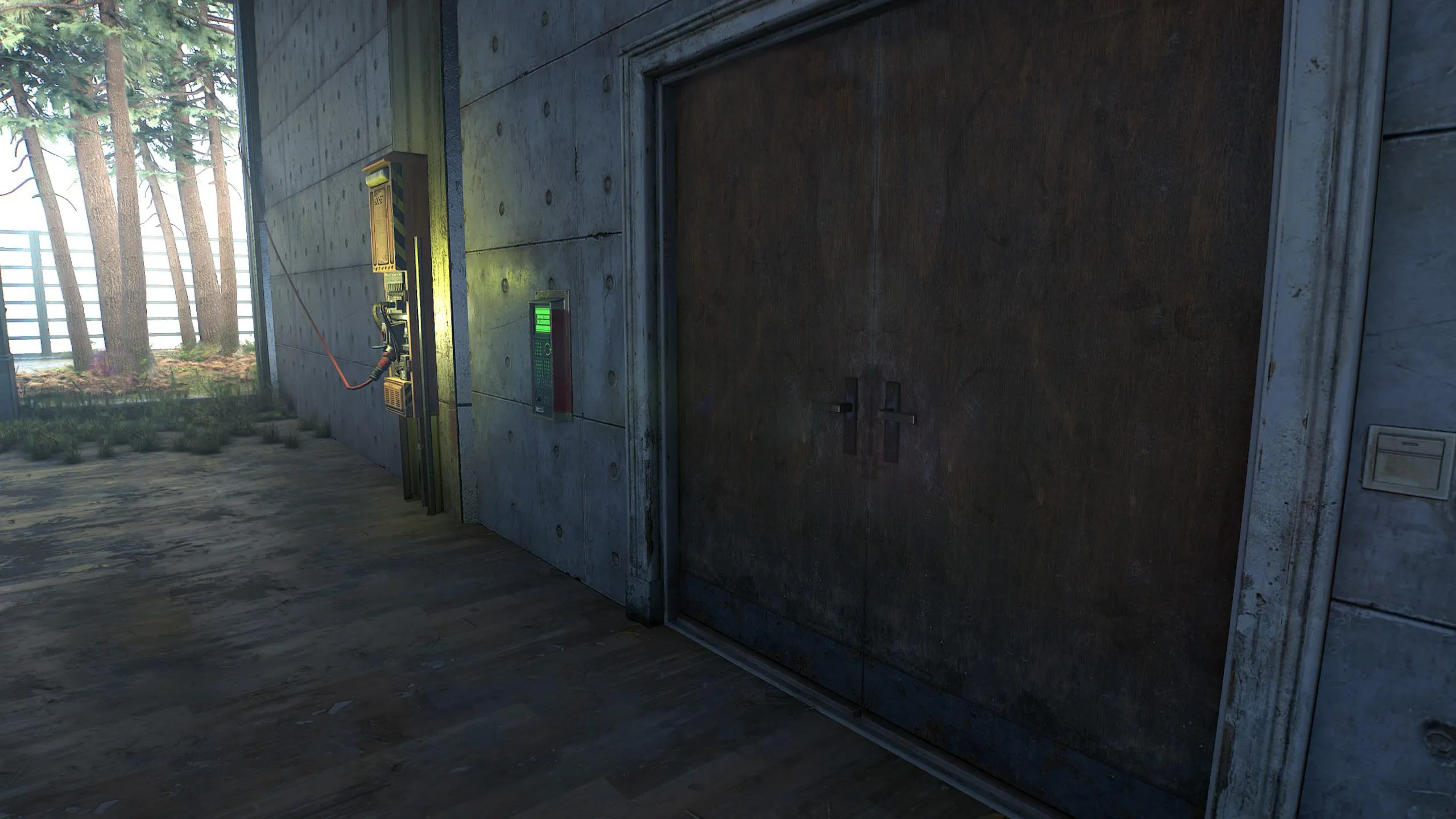 La entrada a la sala de desarrollo secreta en Dying Light 2.