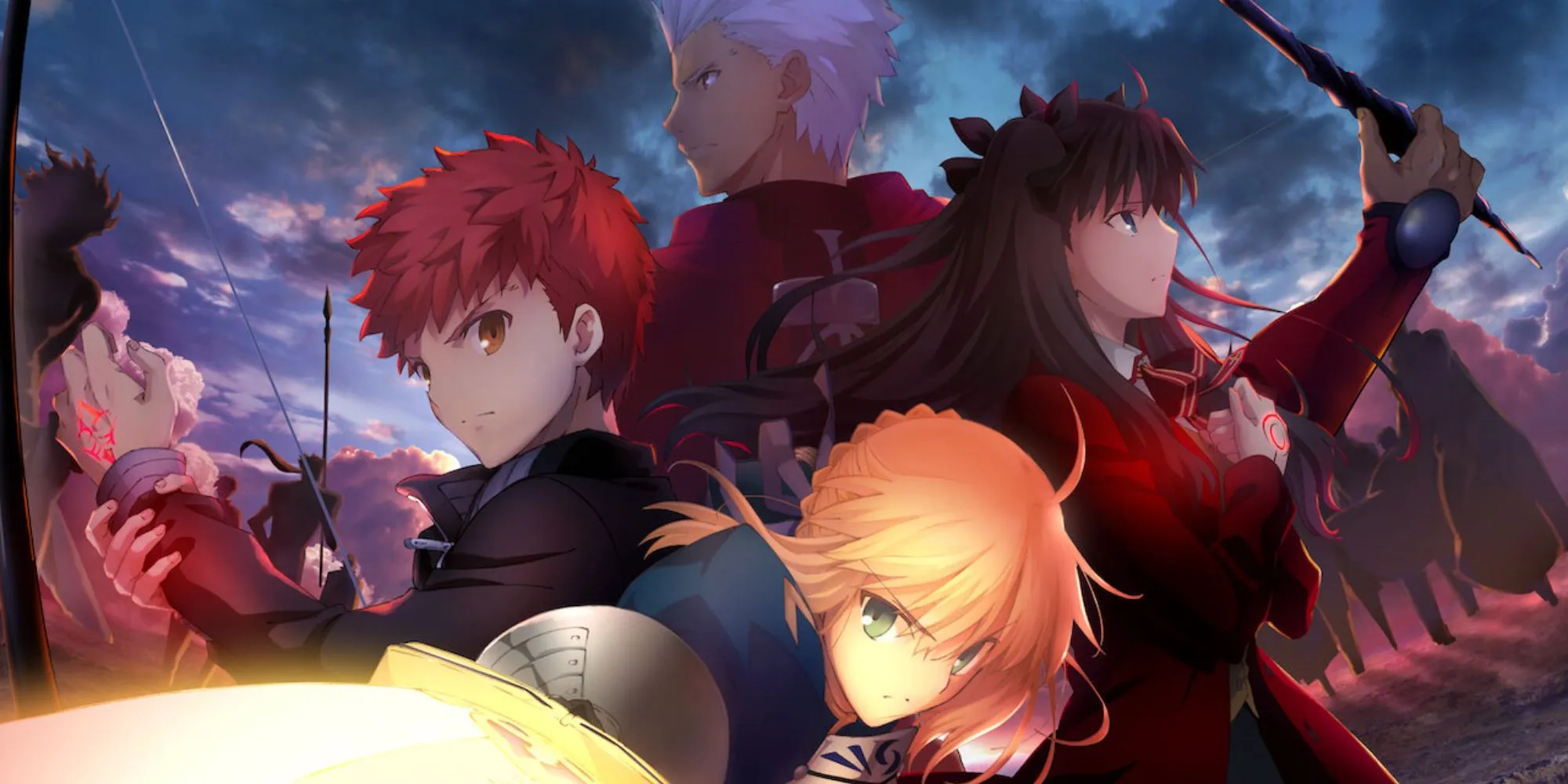 Póster de Fate stay Night Unlimited Blade Works