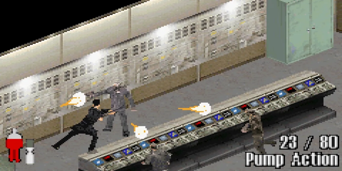 Screenshot del gameplay di Max Payne