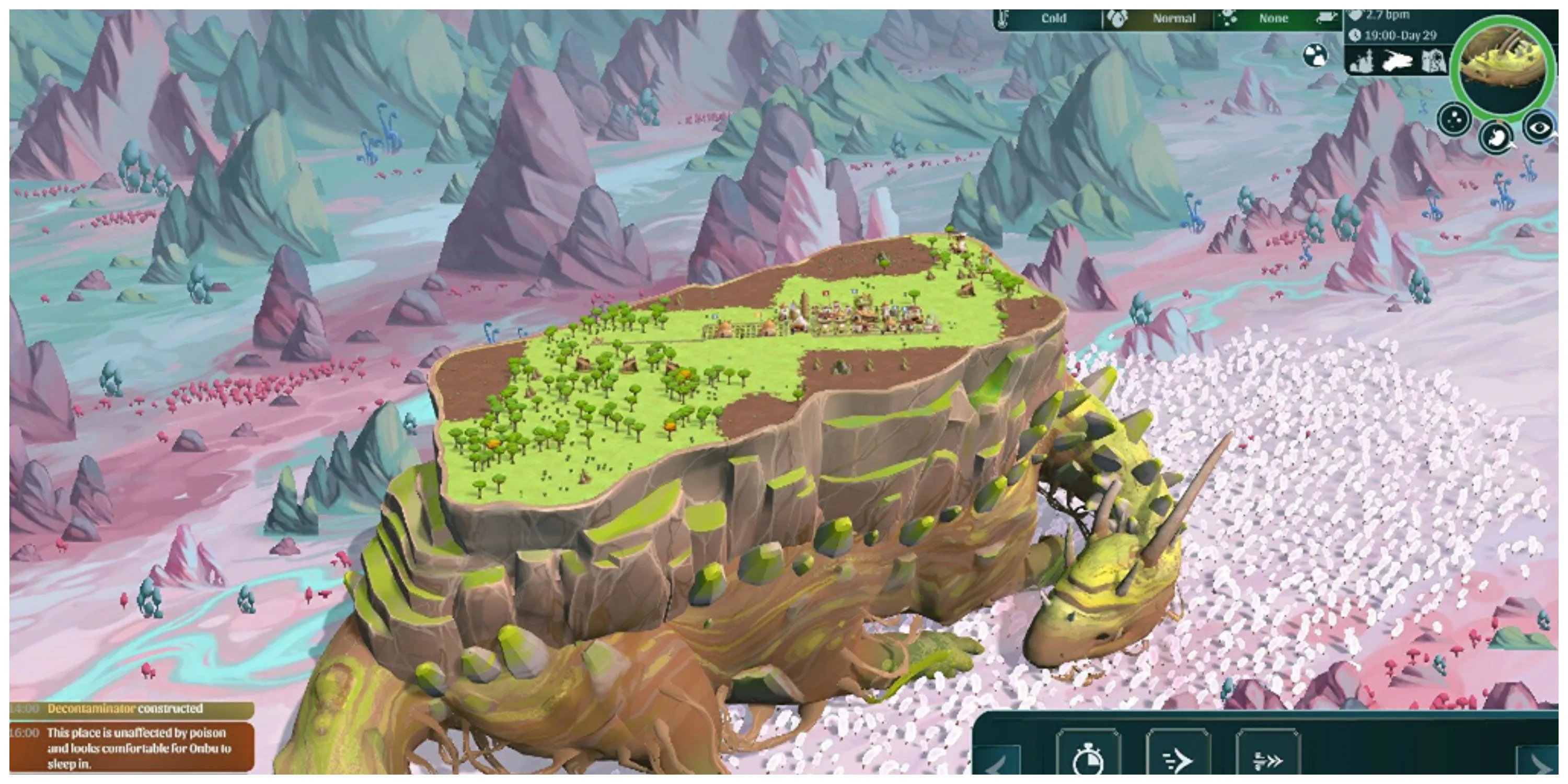 The Wandering Village - ゲームプレイ