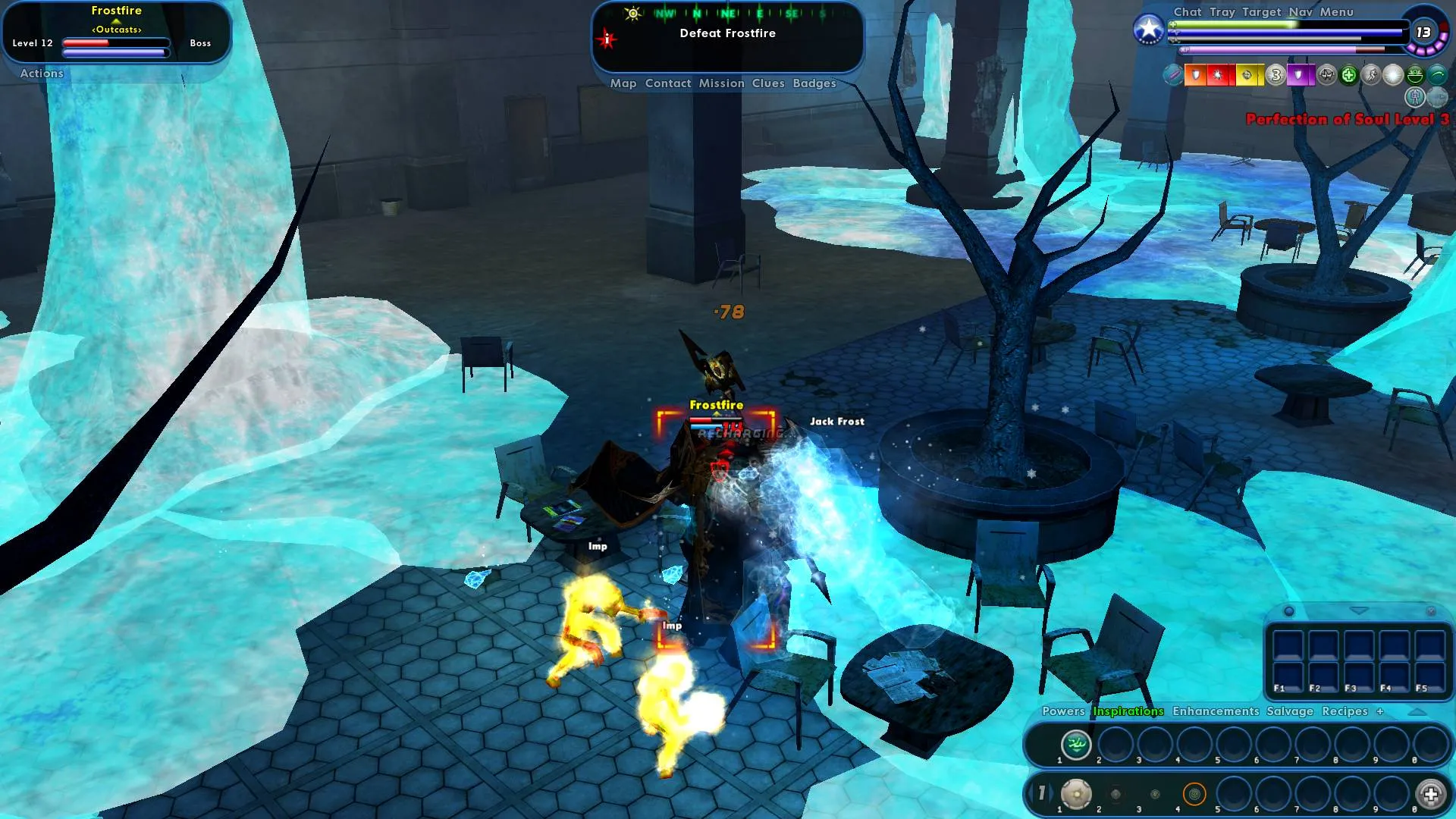City of Heroes_Homecoming_Brute vs Frostfire
