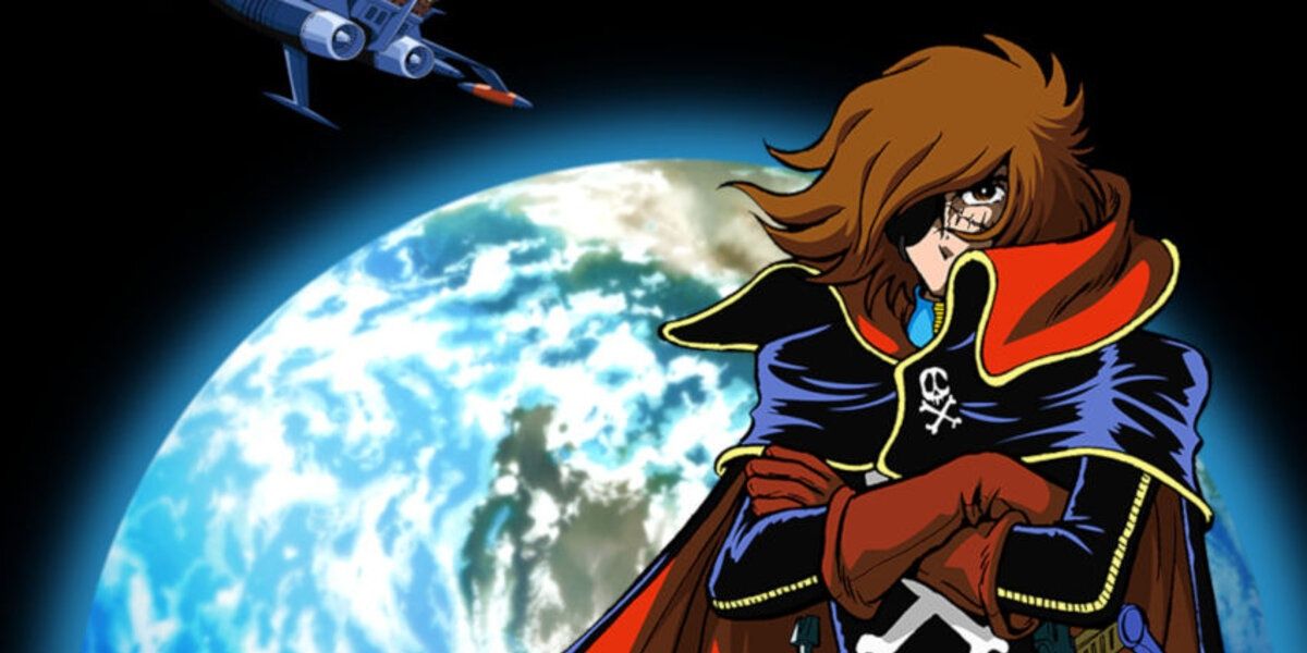 Хорошее научно-фантастическое аниме - лучшая манга - Капитан Харлок
