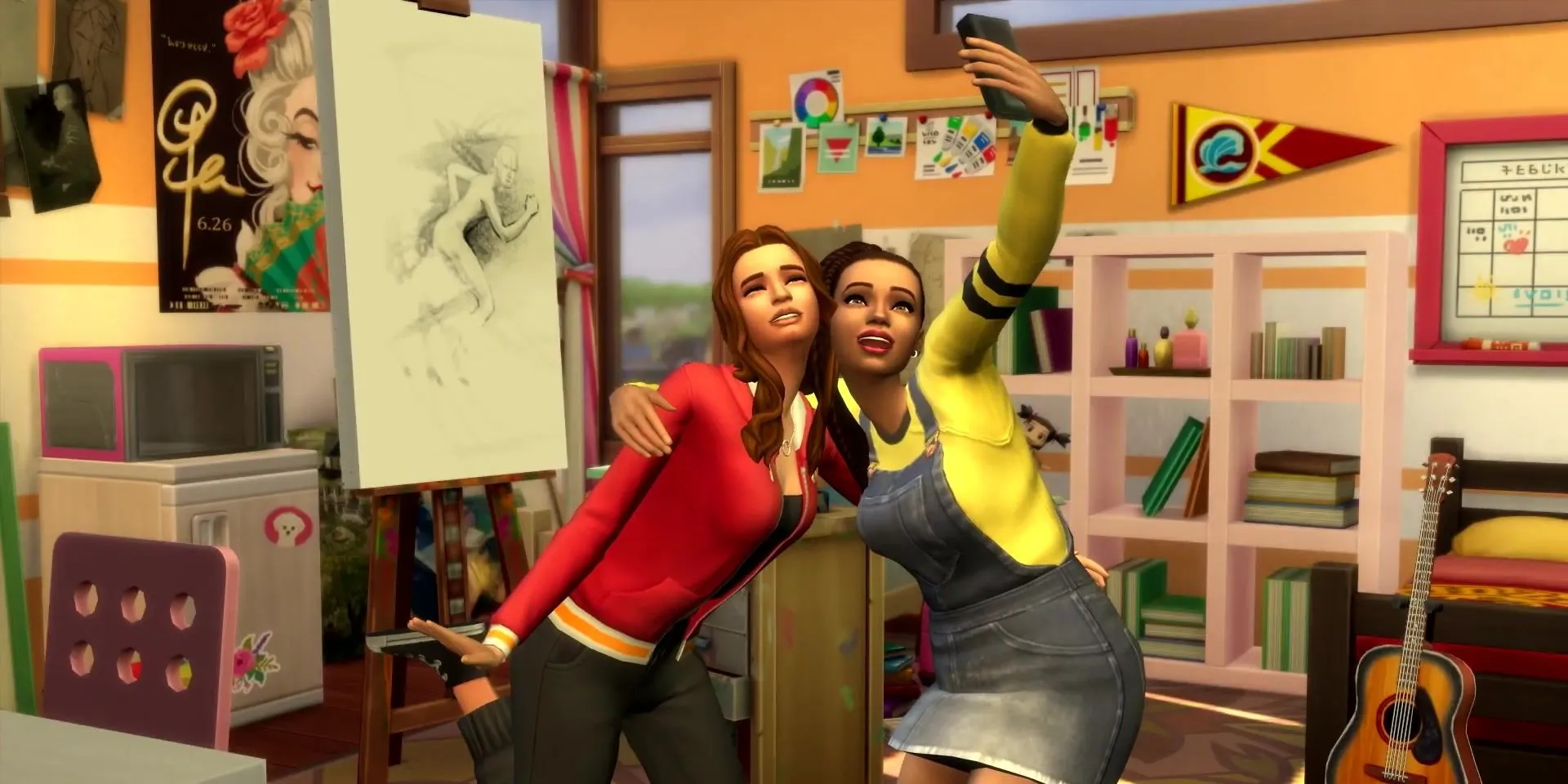 La famiglia Best Of Friends di The Sims 4