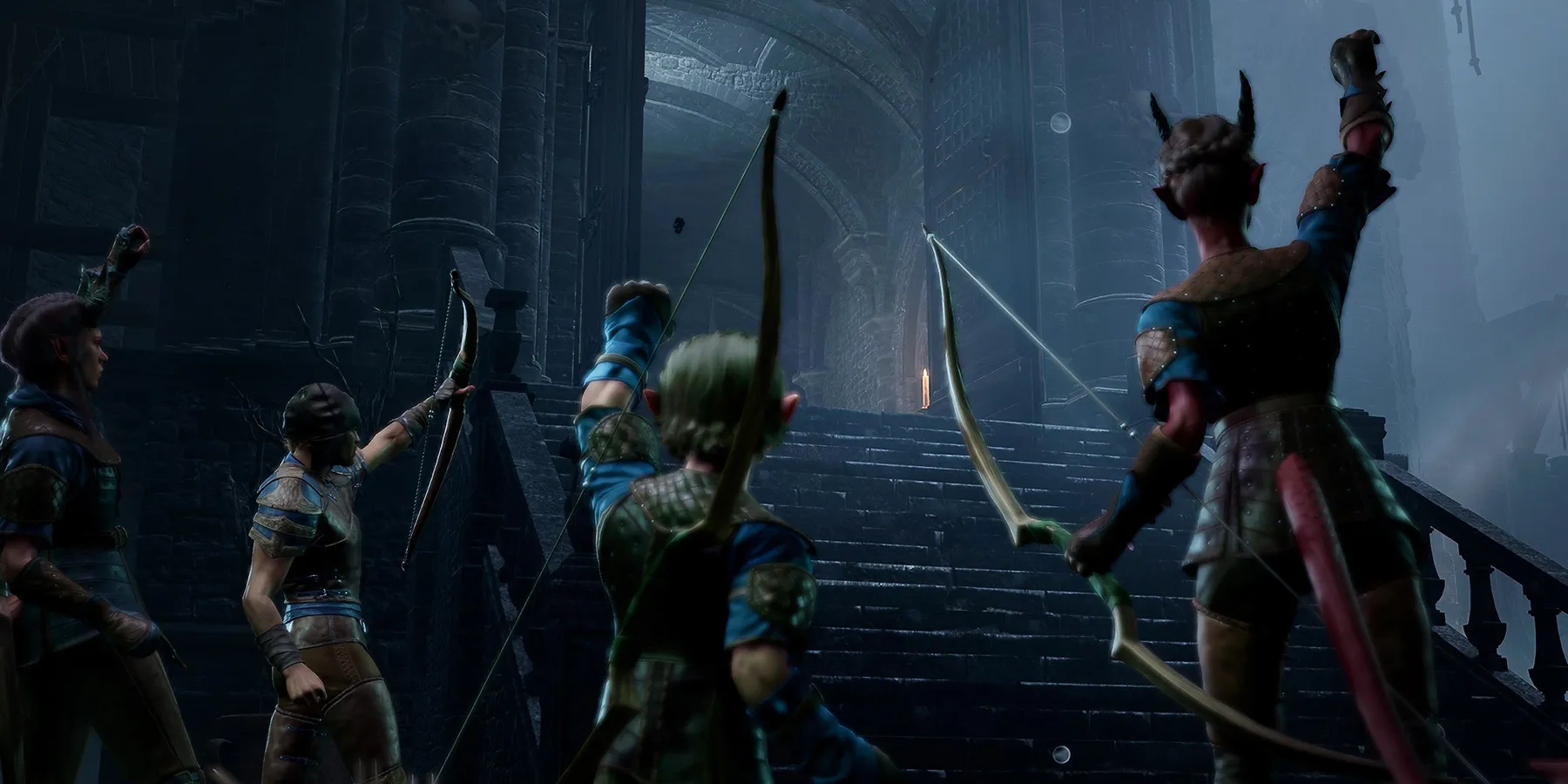 Baldur’s Gate 3 assault on Moonrise Towers cutscene screenshot