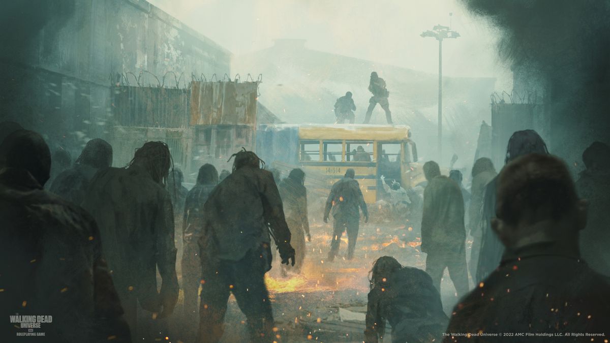 Immagini promozionali del gioco di ruolo dell'Universo di The Walking Dead