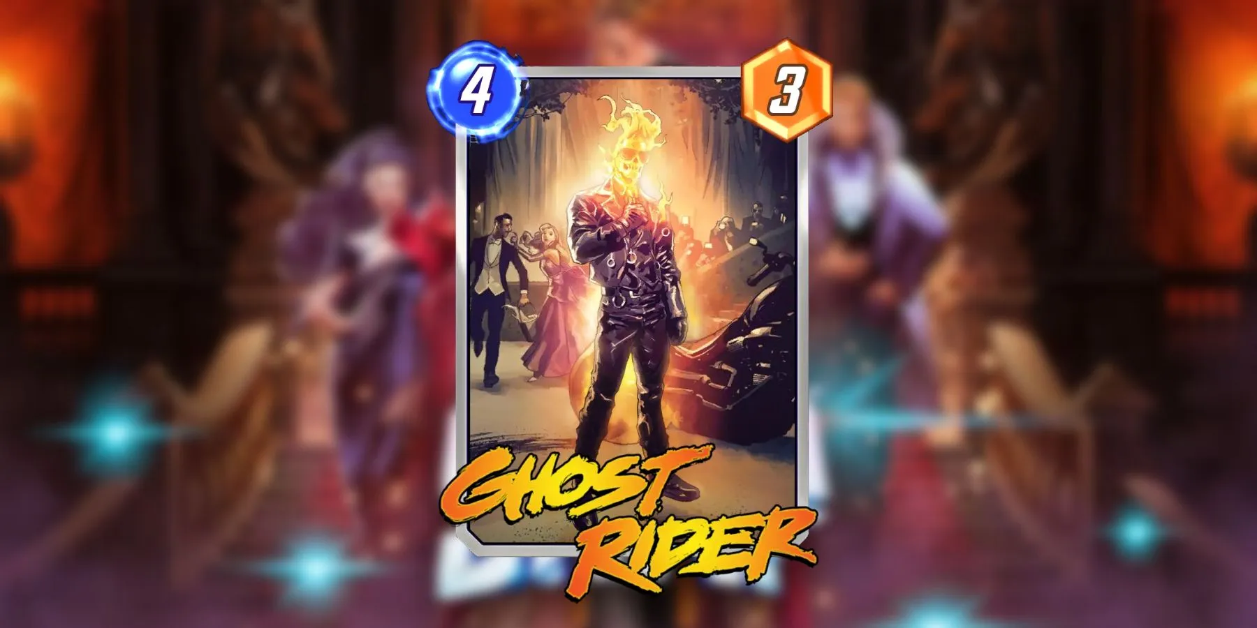 ghost rider’s hellfire gala variant in marvel snap.