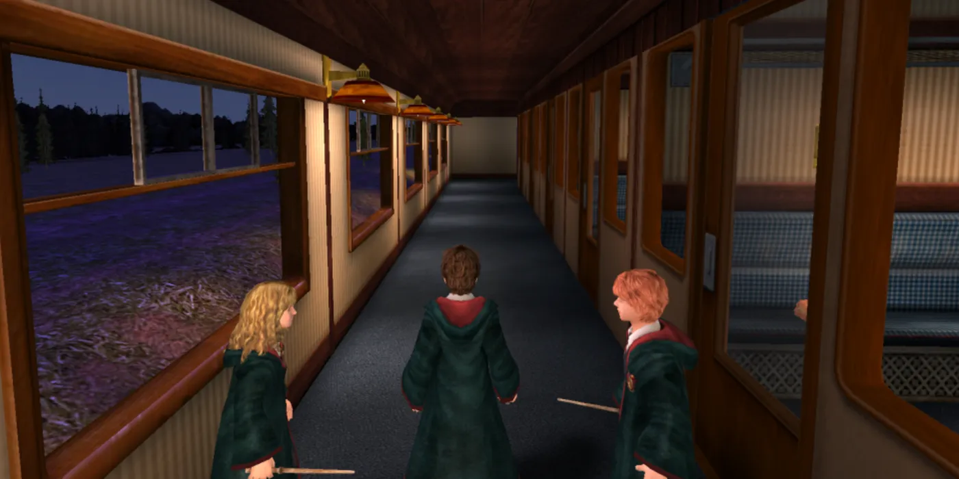 Il Trio sull'Espresso di Hogwarts