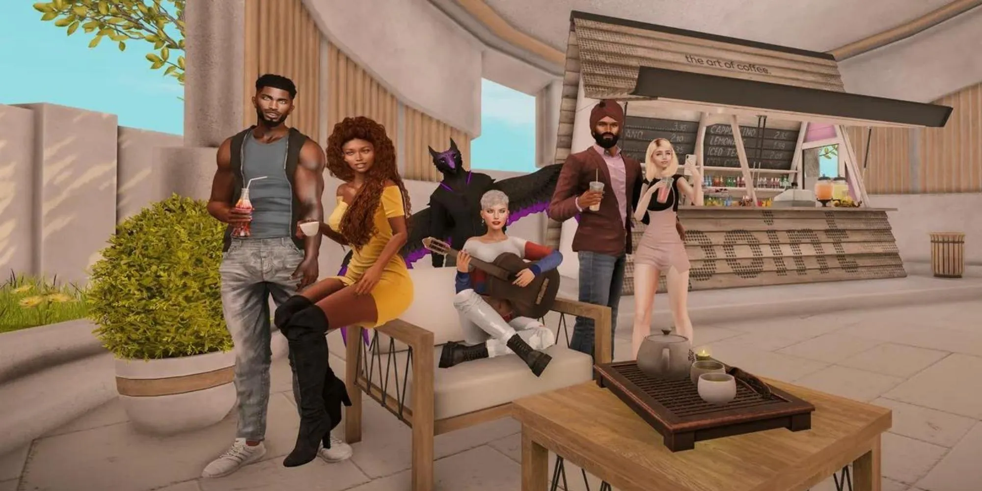 Personaggi in Second Life