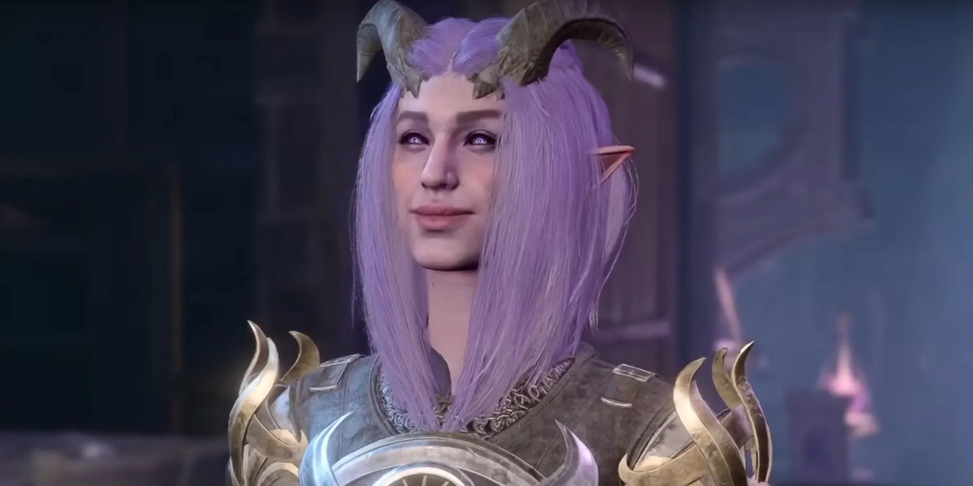 Baldur’s Gate 3, Nocturne The Pale Purple Haired Tiefling