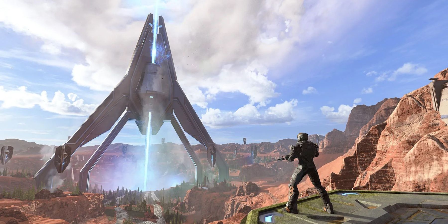 Screenshot promozionale di Halo Infinite