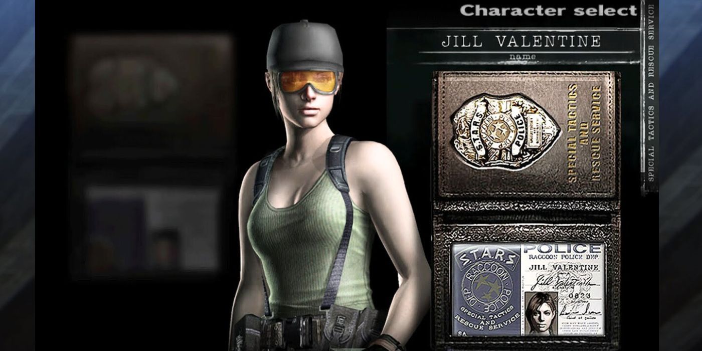 Resident Evil 1 Unlockable Jill Army Costume