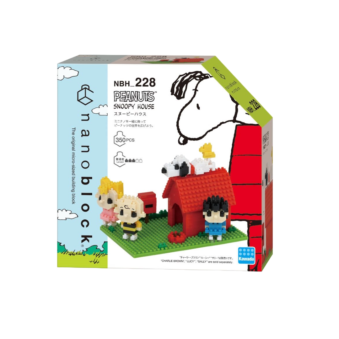 Snoopy House Nanoblock Set