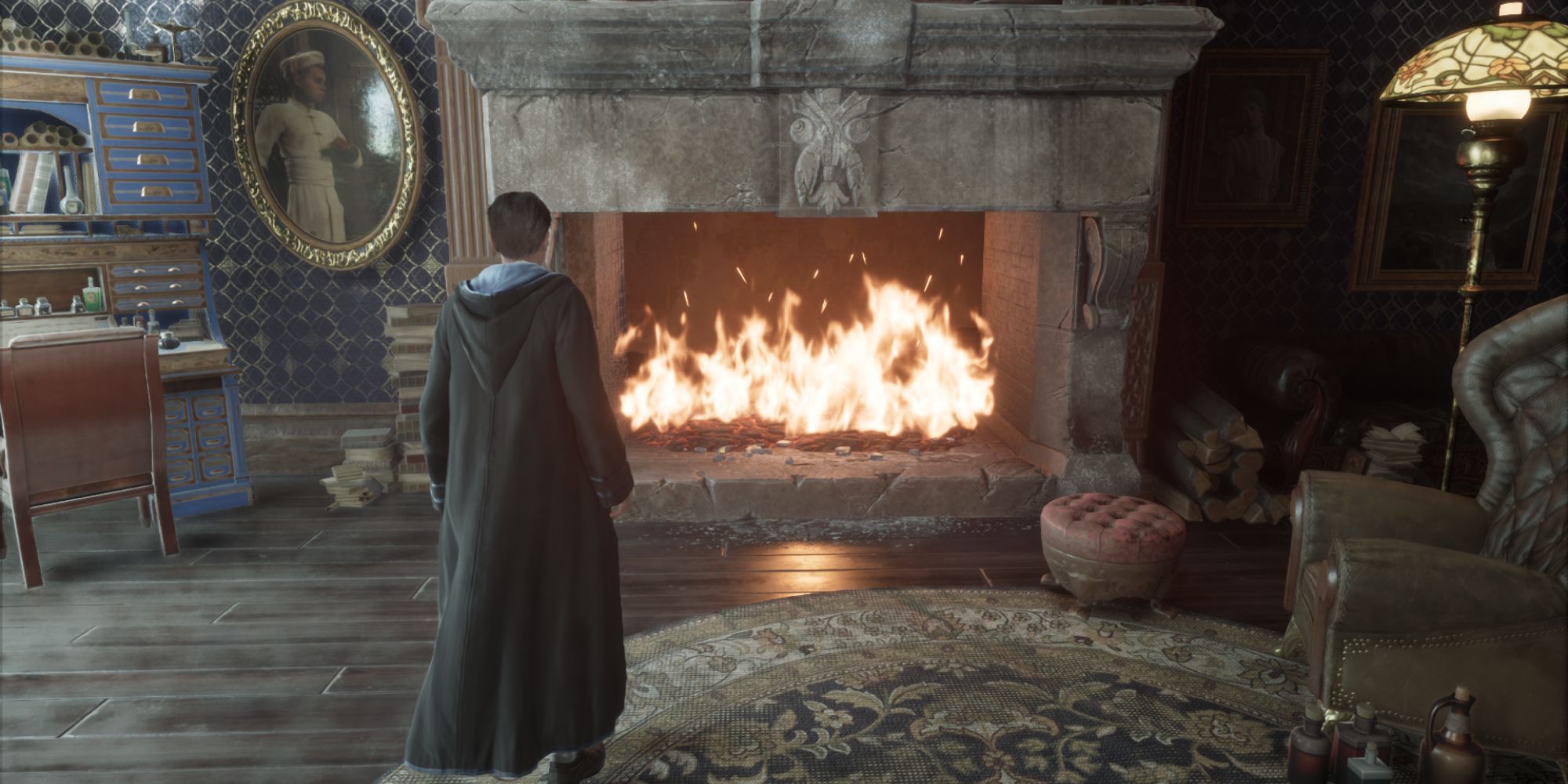 Hogwarts Legacy Fireplace