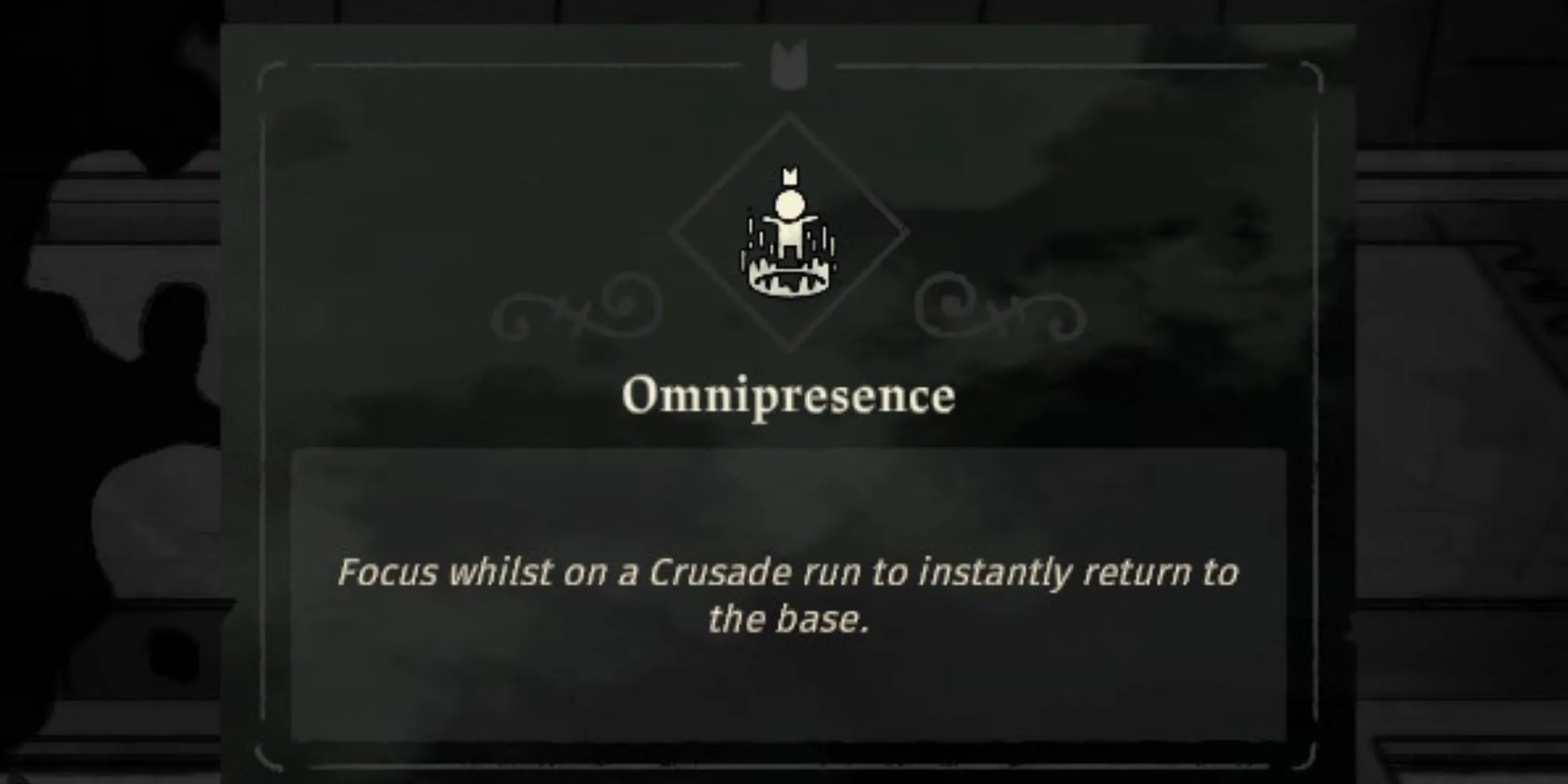 The Omnipresence upgrade in Cult of the Lamb