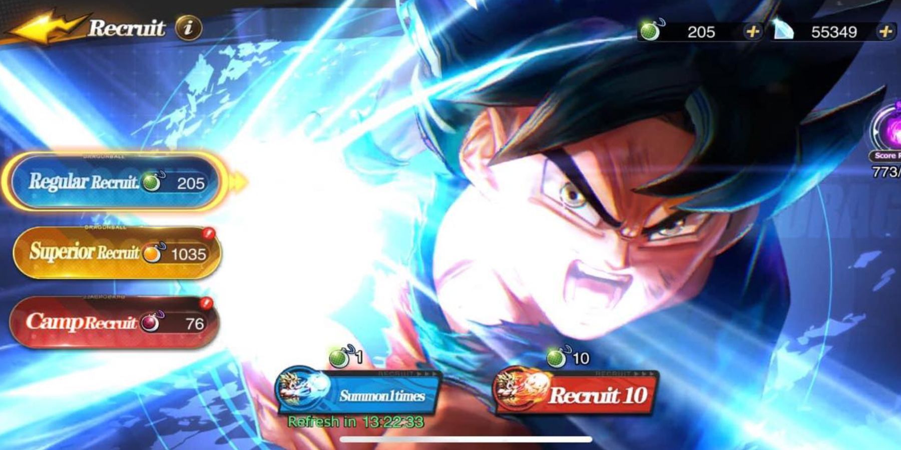 Universe Clash Ultimate Power : Goku