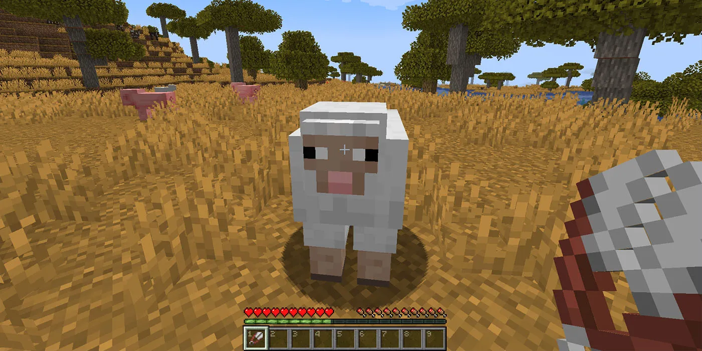 Forbici per pecore di Minecraft