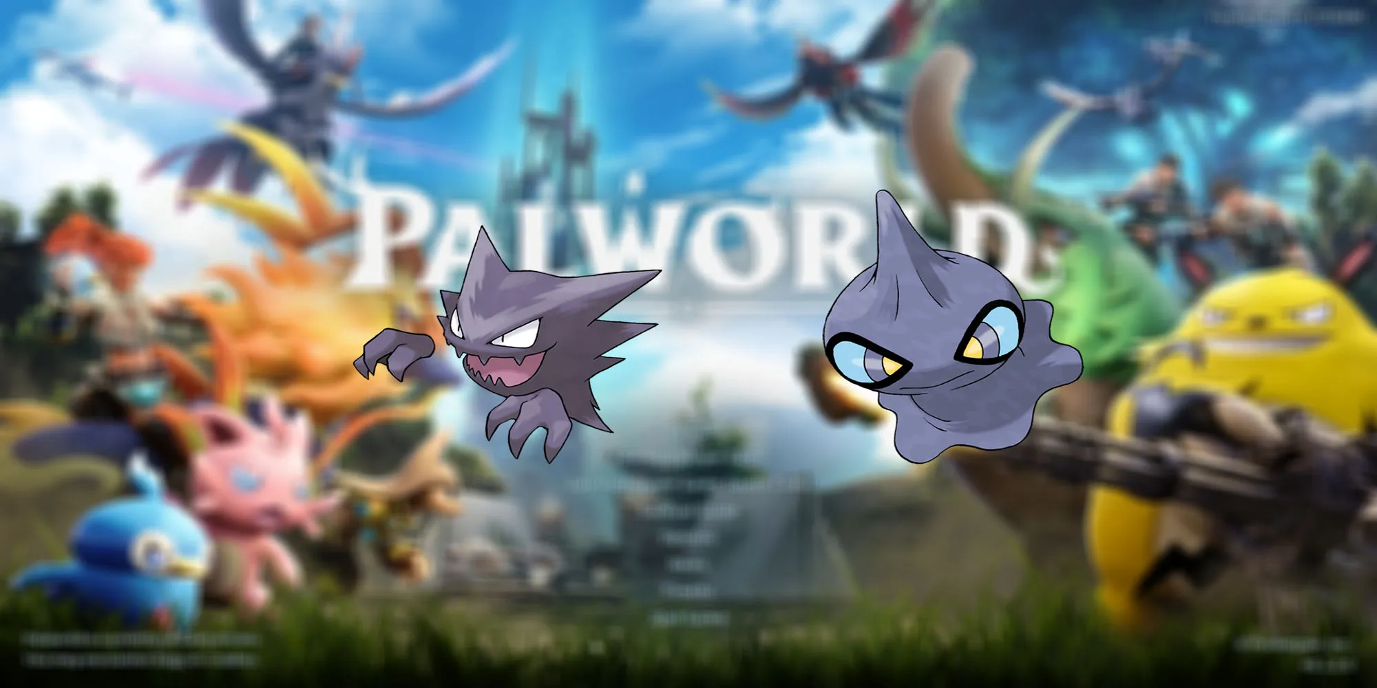 Palworld中可能适用的暗影属性Pokemon：鬼斯和咒怨