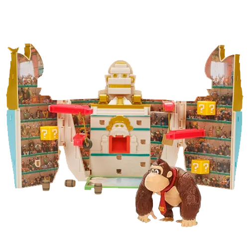 The Super Mario Bros Movie Donkey Kong Mini Gift Playset