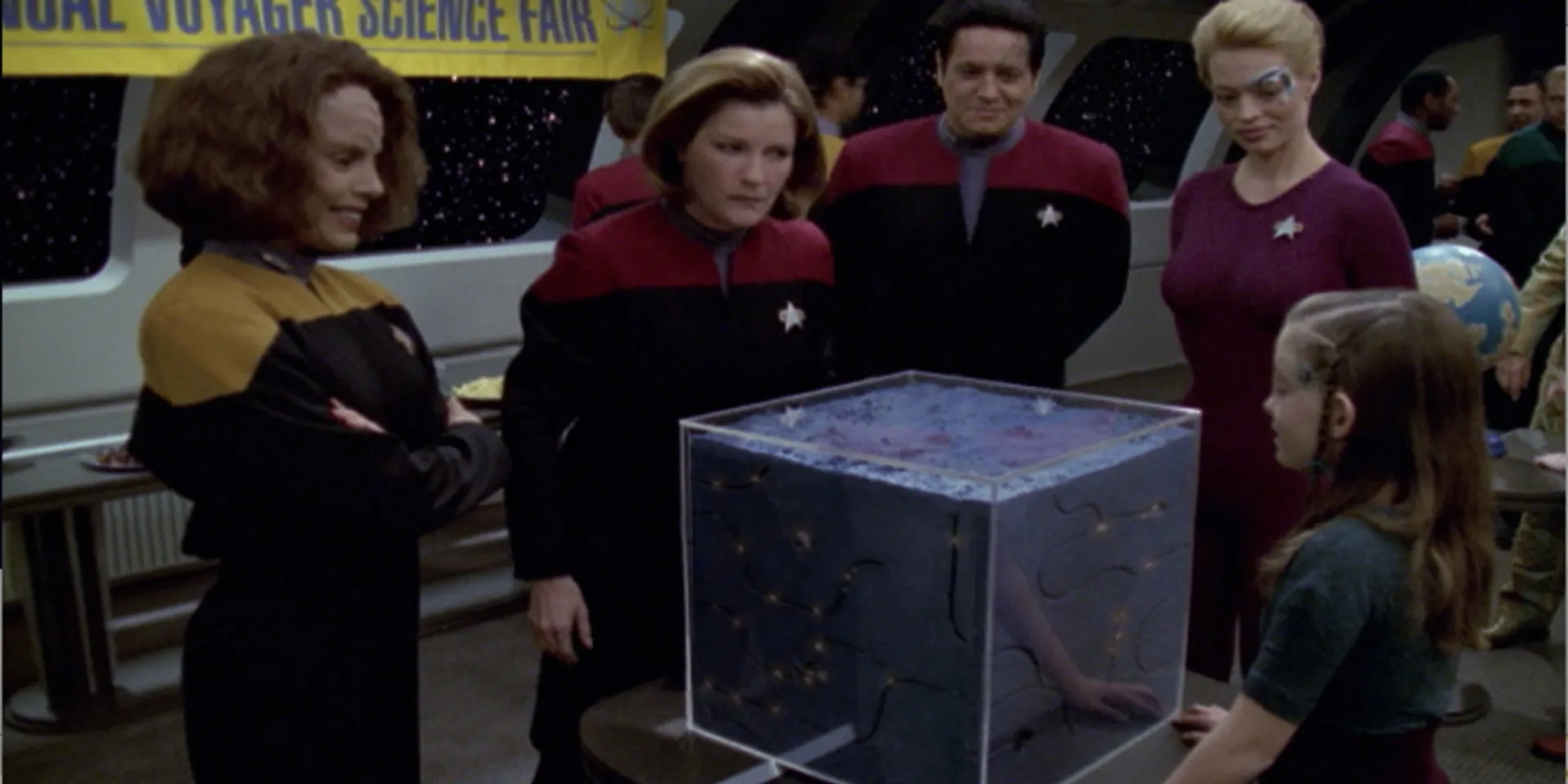 La tripulación en Star Trek: Voyager
