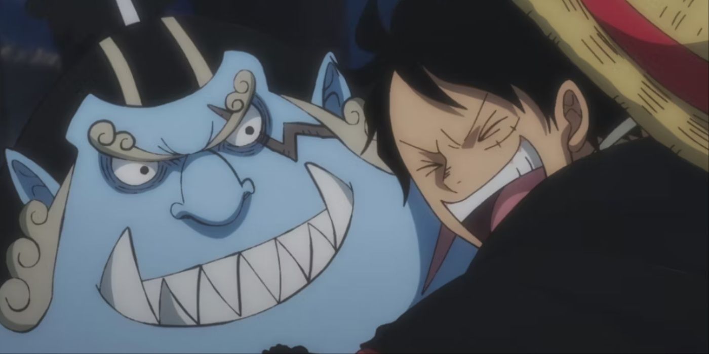 Jinbe et Luffy Réunis À Wano Dans One Piece
