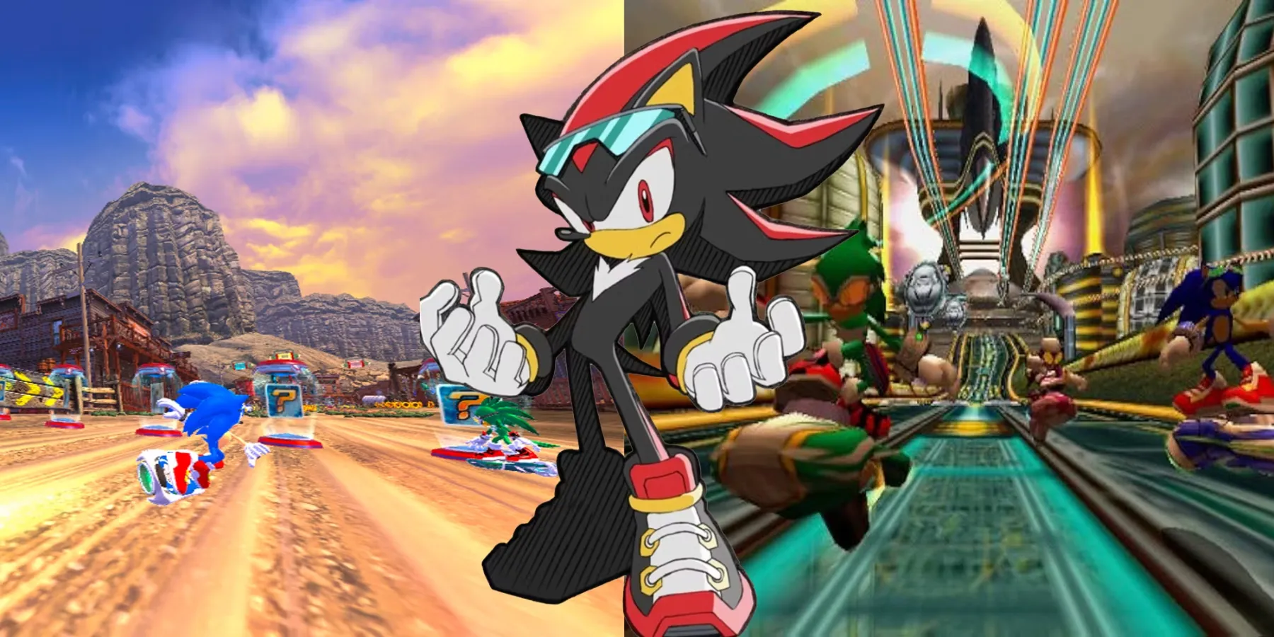 Sonic games with best playable Shadow the Hedgehog