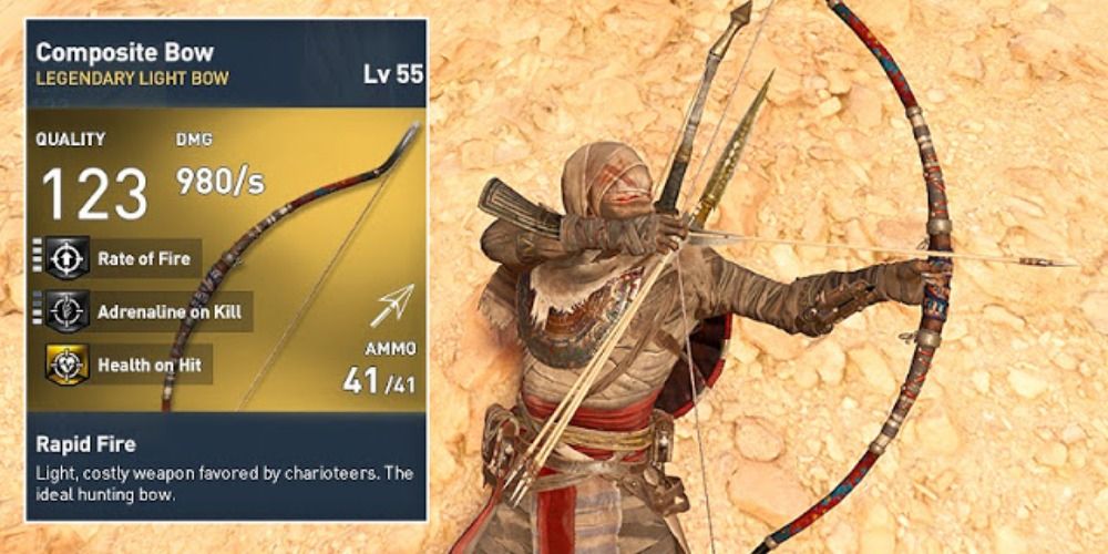 Легкий композитный лук в Assassin’s Creed Origins