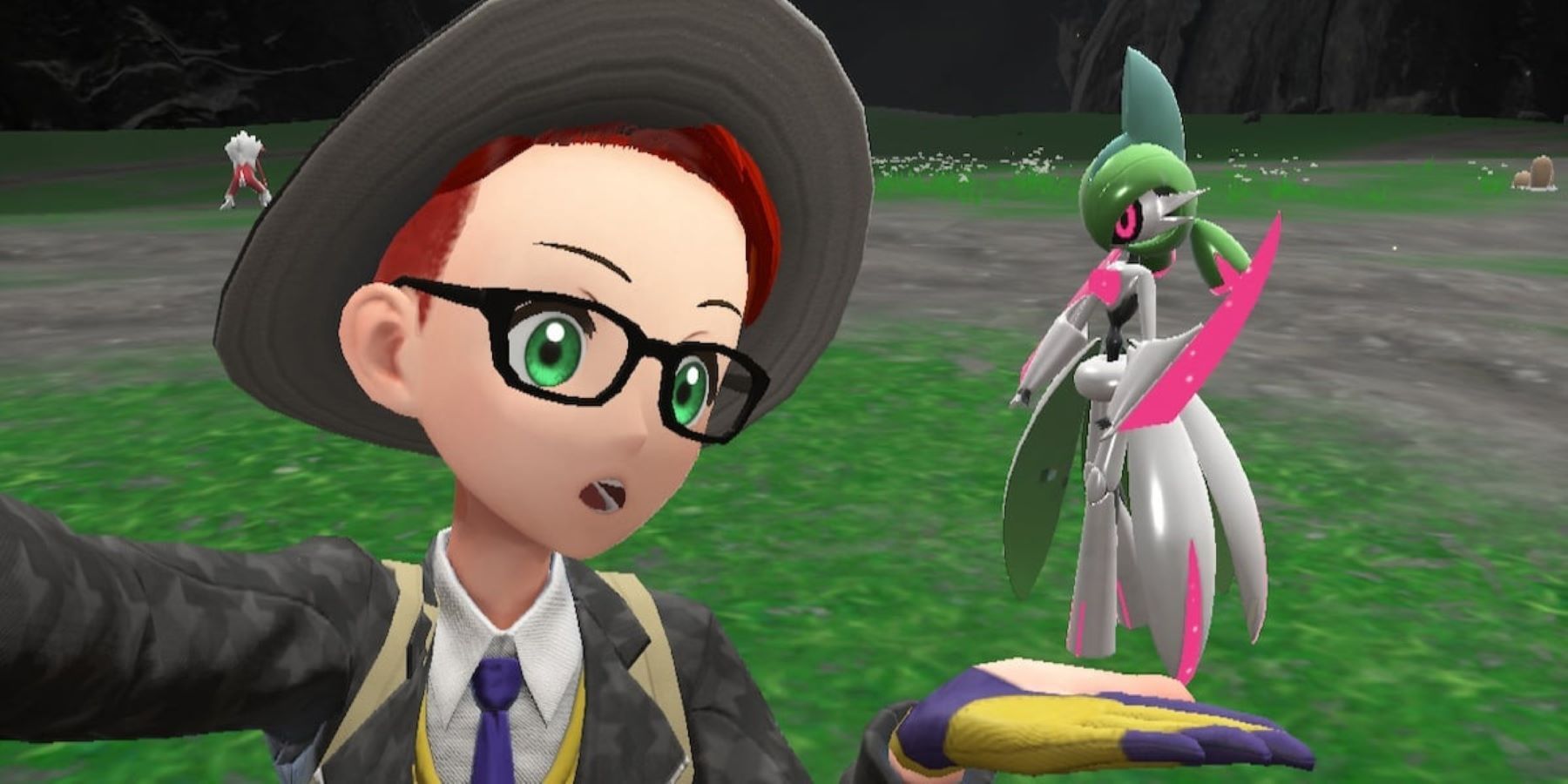 Capture d'écran d'un joueur semblant tenir le Pokémon Vaillant de Fer.