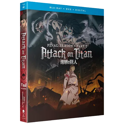 Attack on Titan Final Season Part One Blu-ray