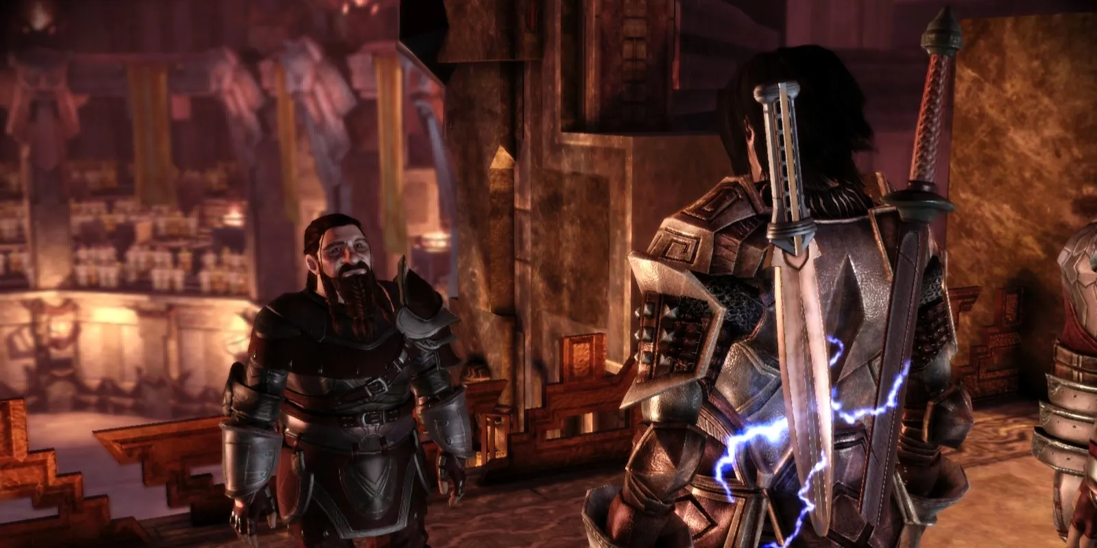 Aeducan и Gorim в истории о происхождении дворфа в игре Dragon Age: Origins