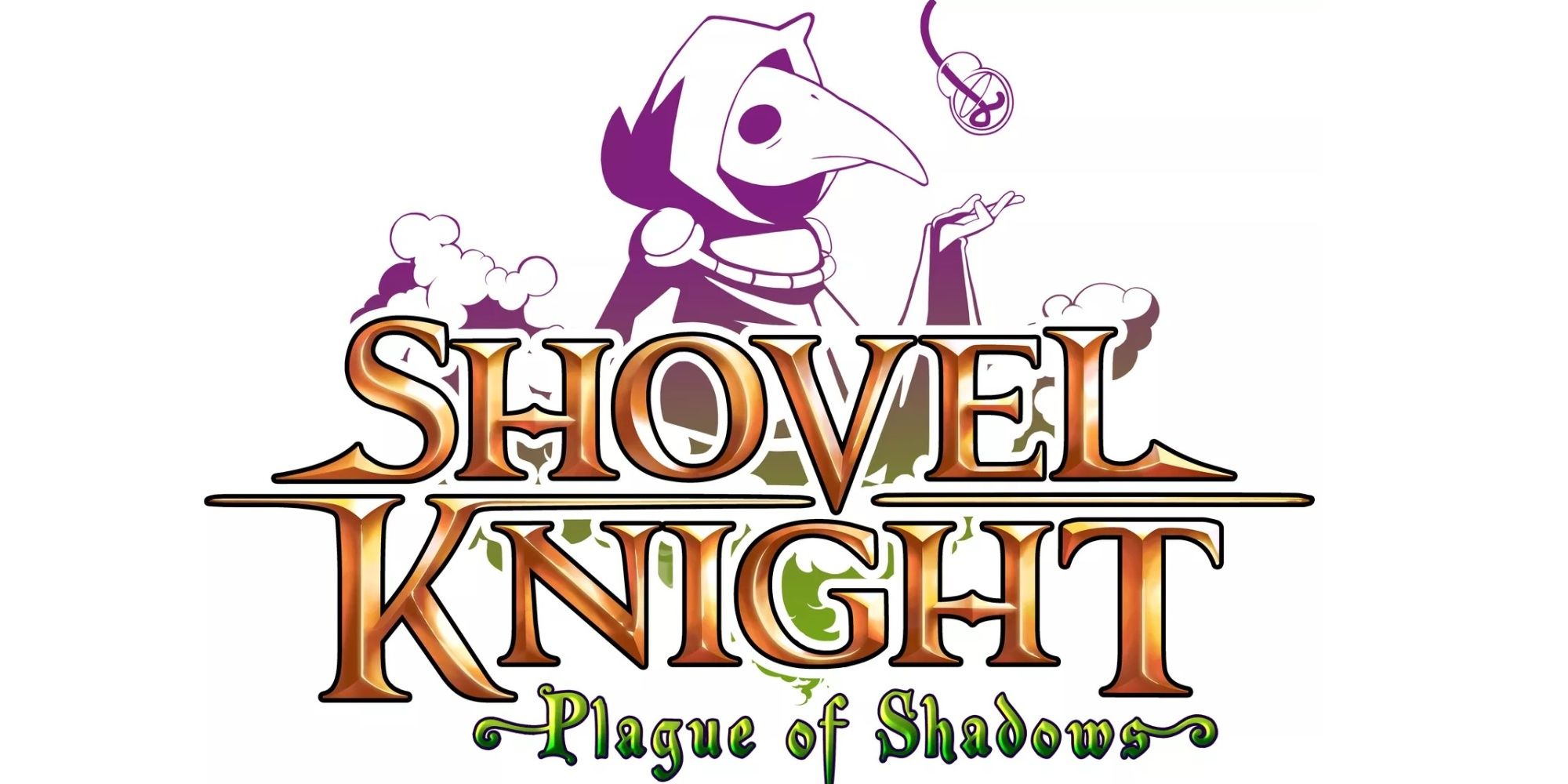 Il logo di Shovel Knight Plague of Shadows