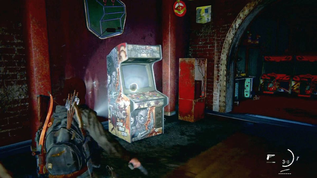 The Last of Us 2 The Turning arcade machine
