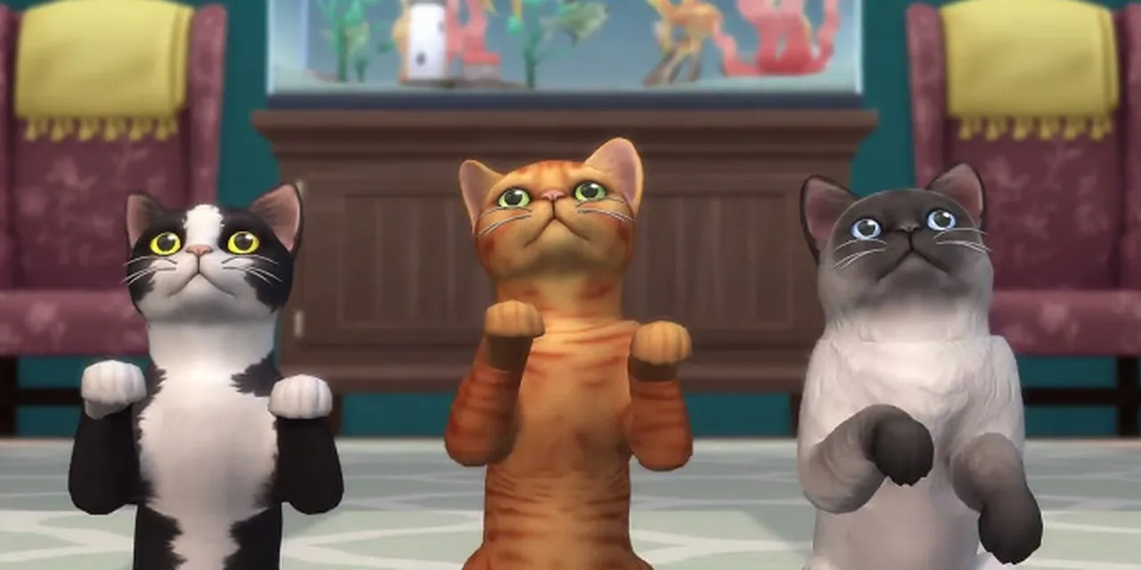 Mascotas en Los Sims 4