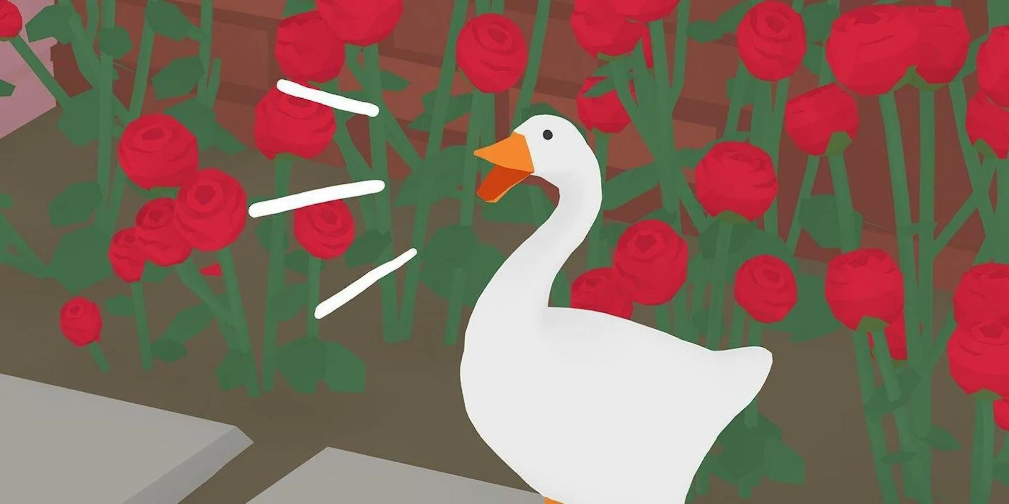 El ganso en Untitled Goose Game