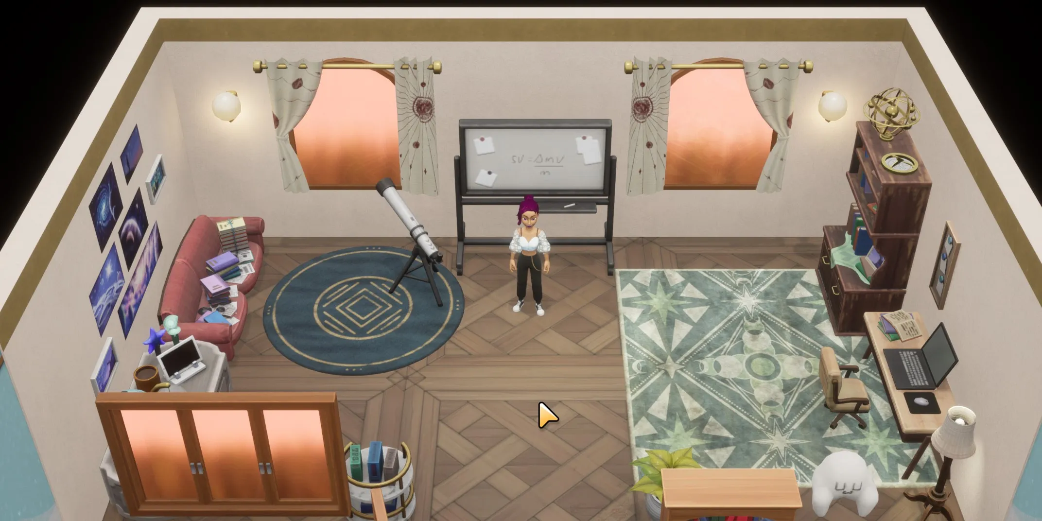 Coral Island：Wakuu 在玩家房子里的房间的图片