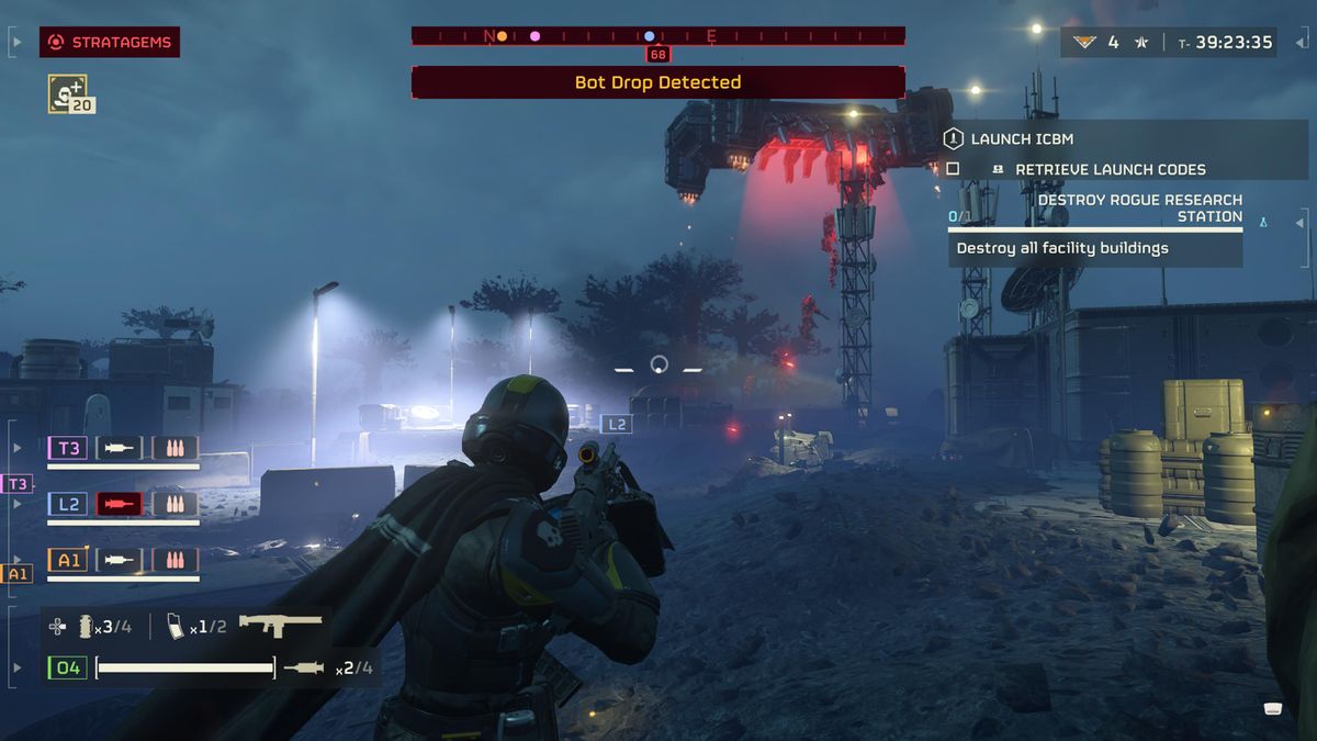Screenshot di Helldivers 2