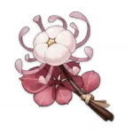 Шелковый цветок Genshin Impact