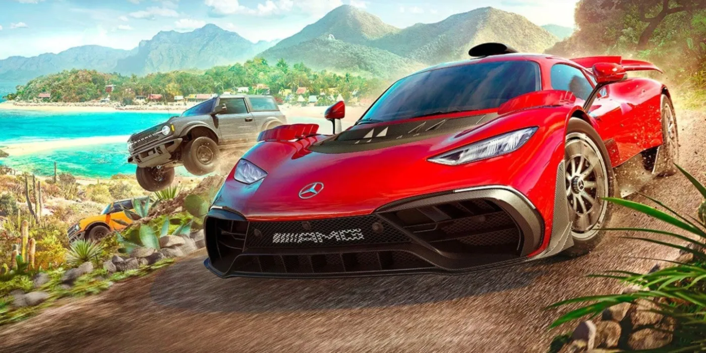 Forza Horizon 5 couverture des voitures courses tout-terrain