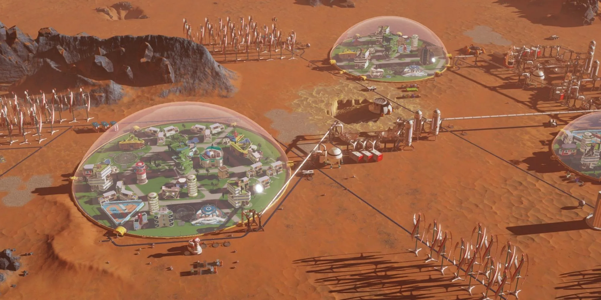 City in Surviving Mars