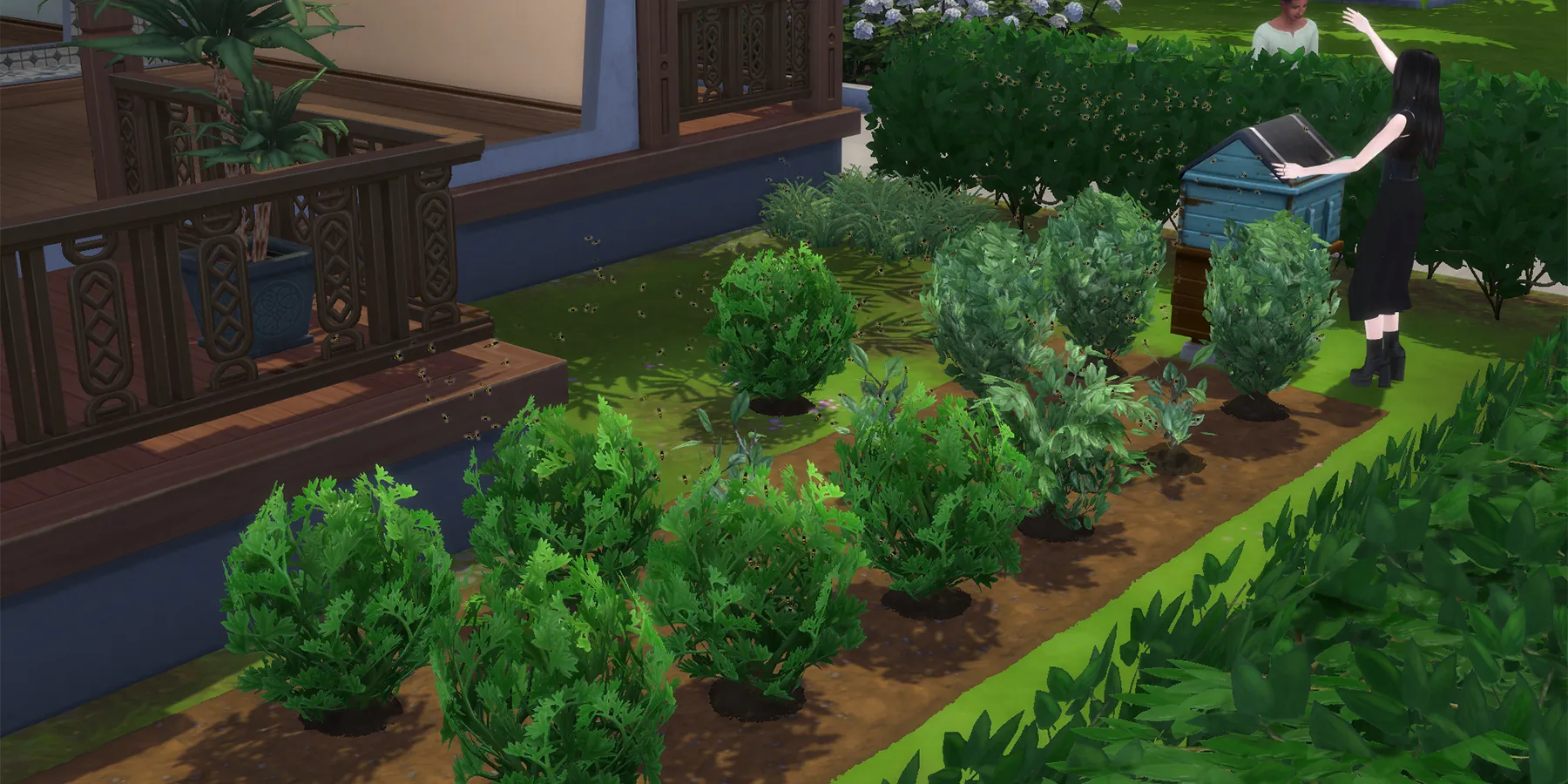 Jardinería en Los Sims 4