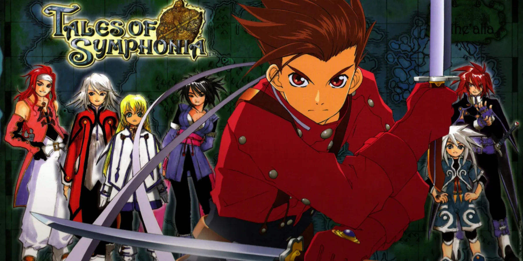 Tales of Symphonia Lloyd and the supporting team